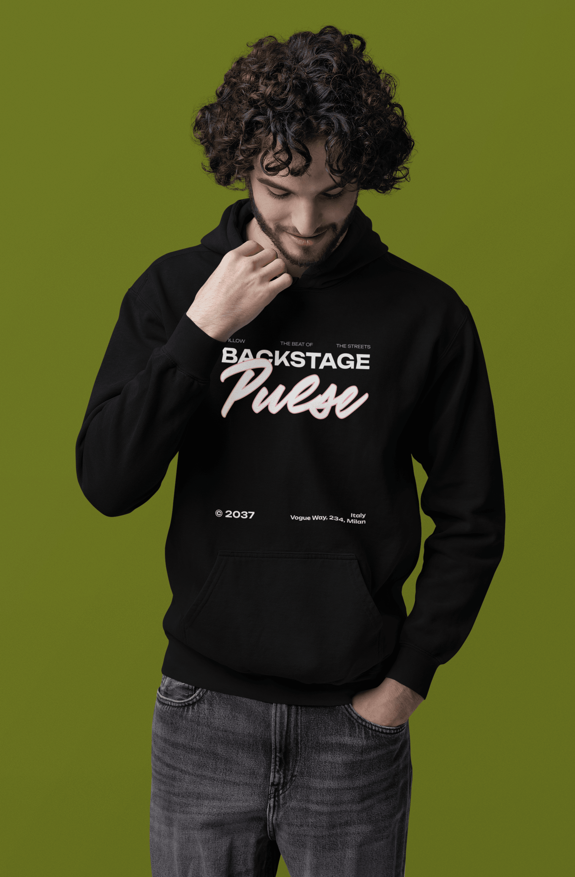 Backstage Men's Hoodie - Lyssian