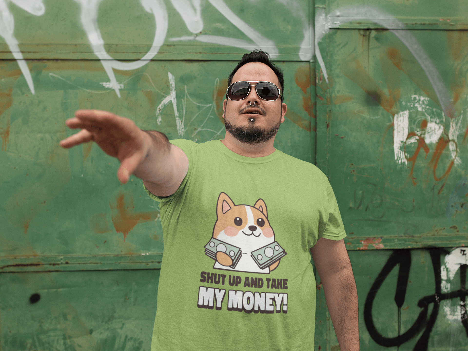 The Money Men's Plus Size T-shirt - Lyssian