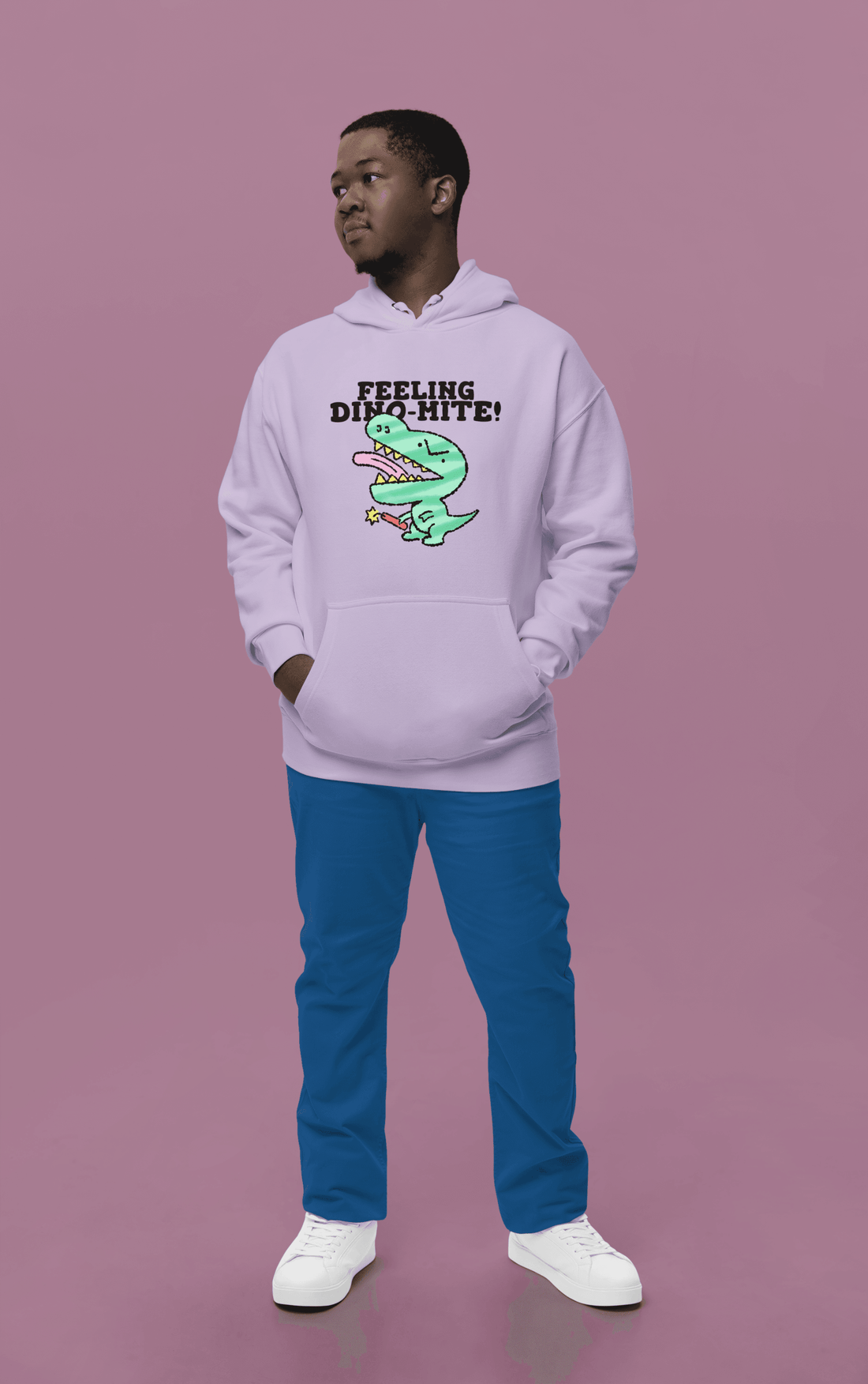 Dinomite Men's Hoodie - Lyssian