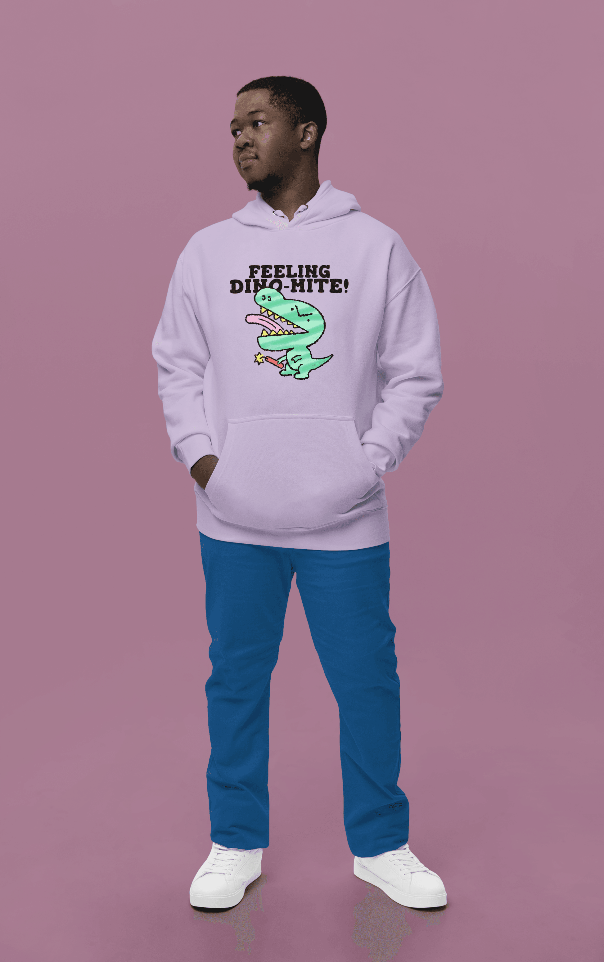 Dinomite Men's Hoodie - Lyssian
