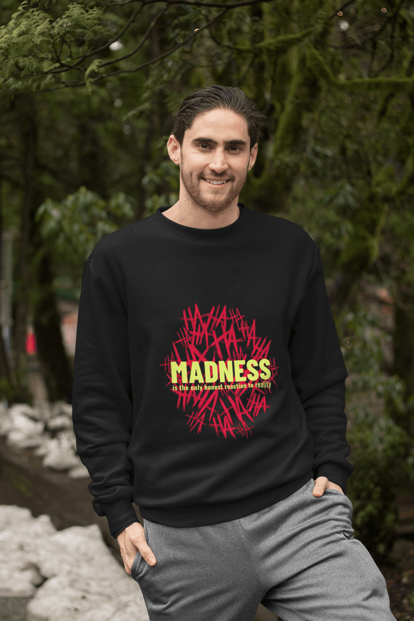 Madness Men's Sweatshirt - Lyssian