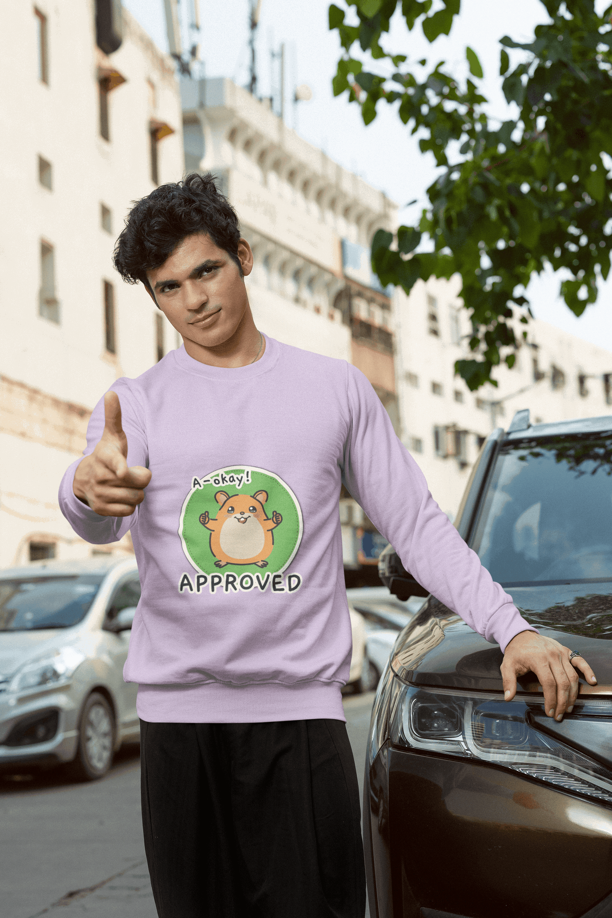 Approval Men's Sweatshirt - Lyssian