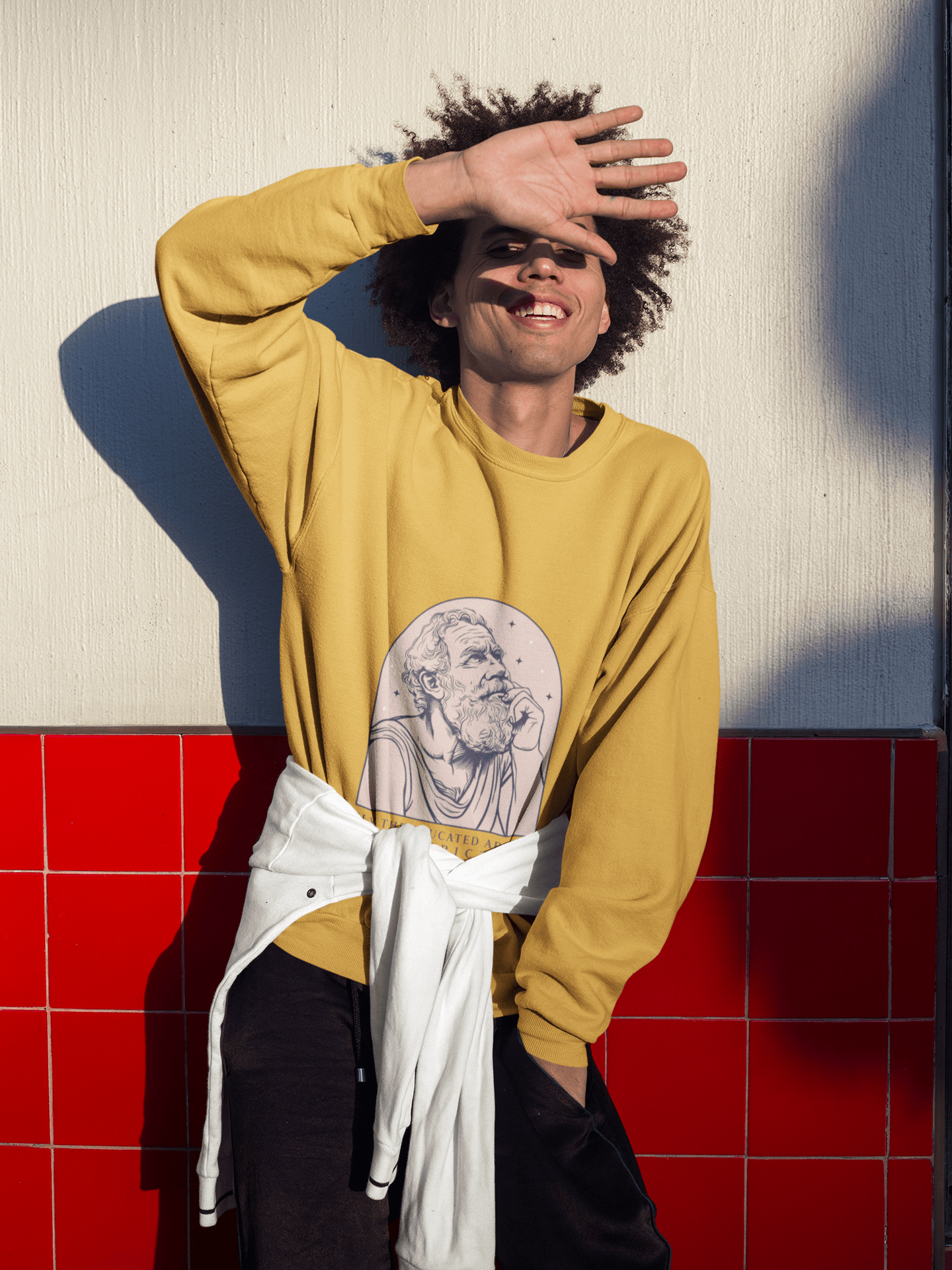Epictetus Men's Sweatshirt - Lyssian