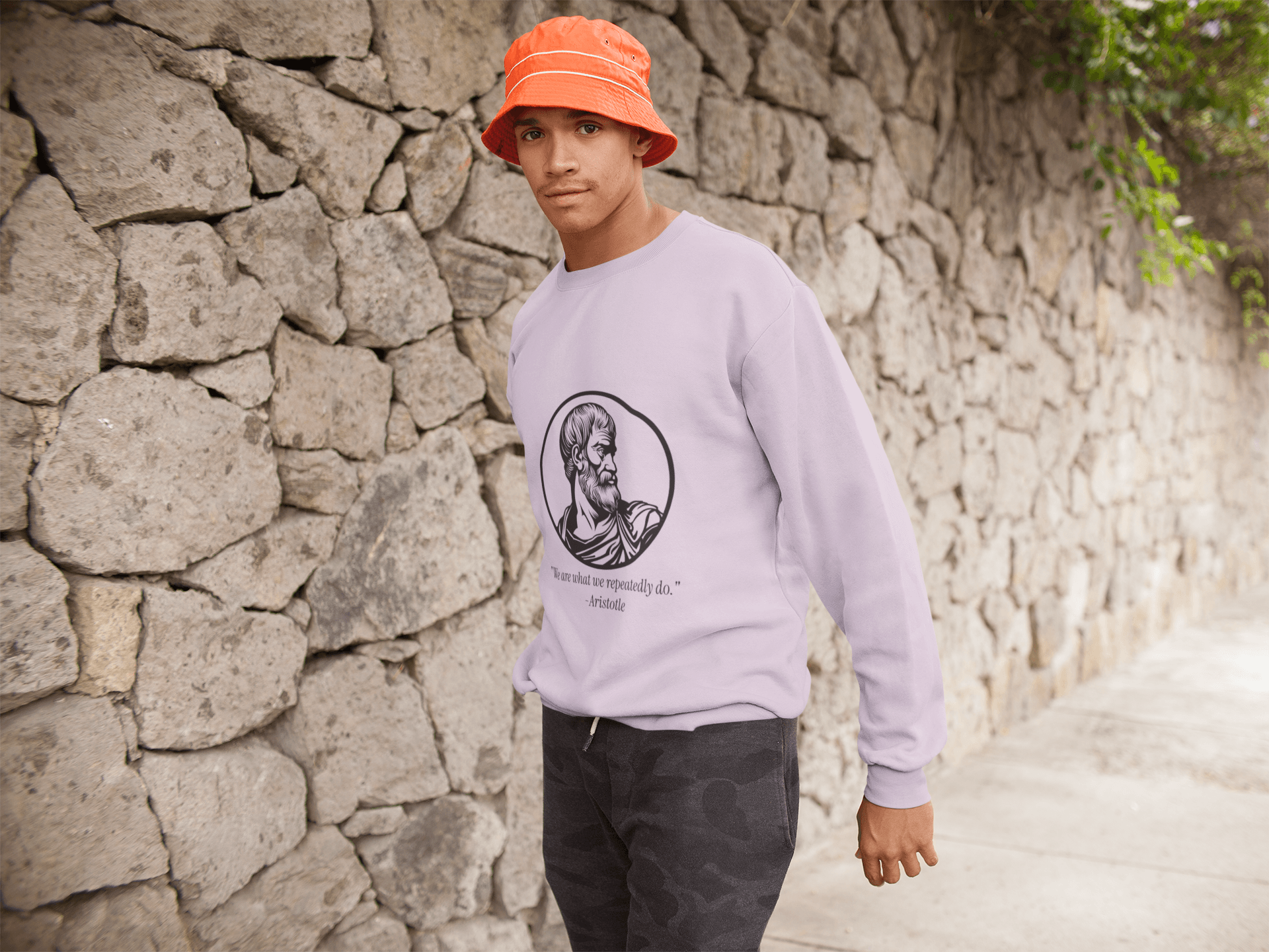 Aristotle Men's Sweatshirt - Lyssian