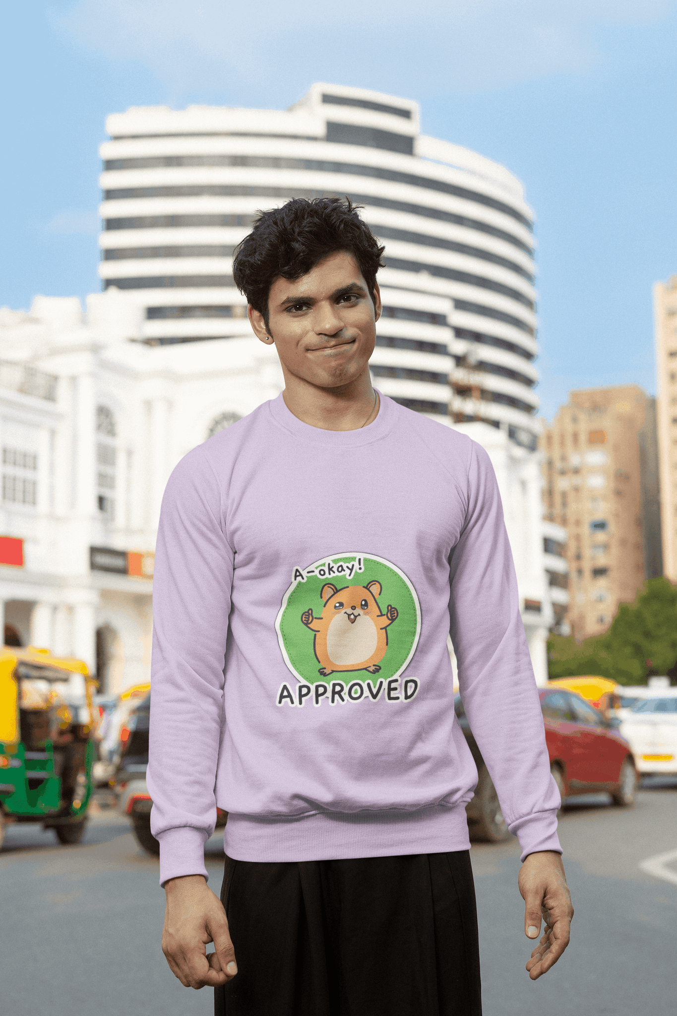 Approval Men's Sweatshirt - Lyssian