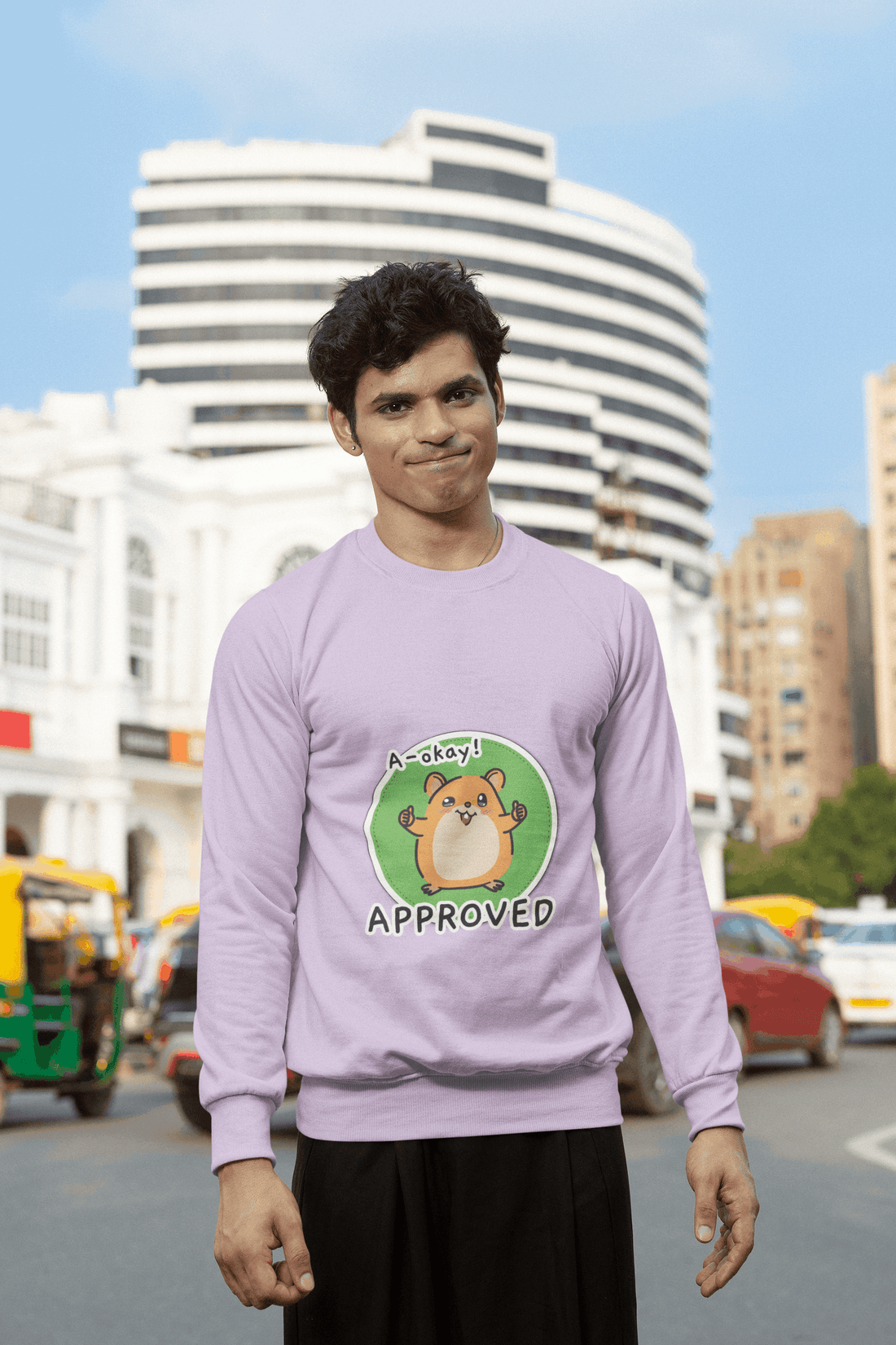 Approval Men's Sweatshirt - Lyssian