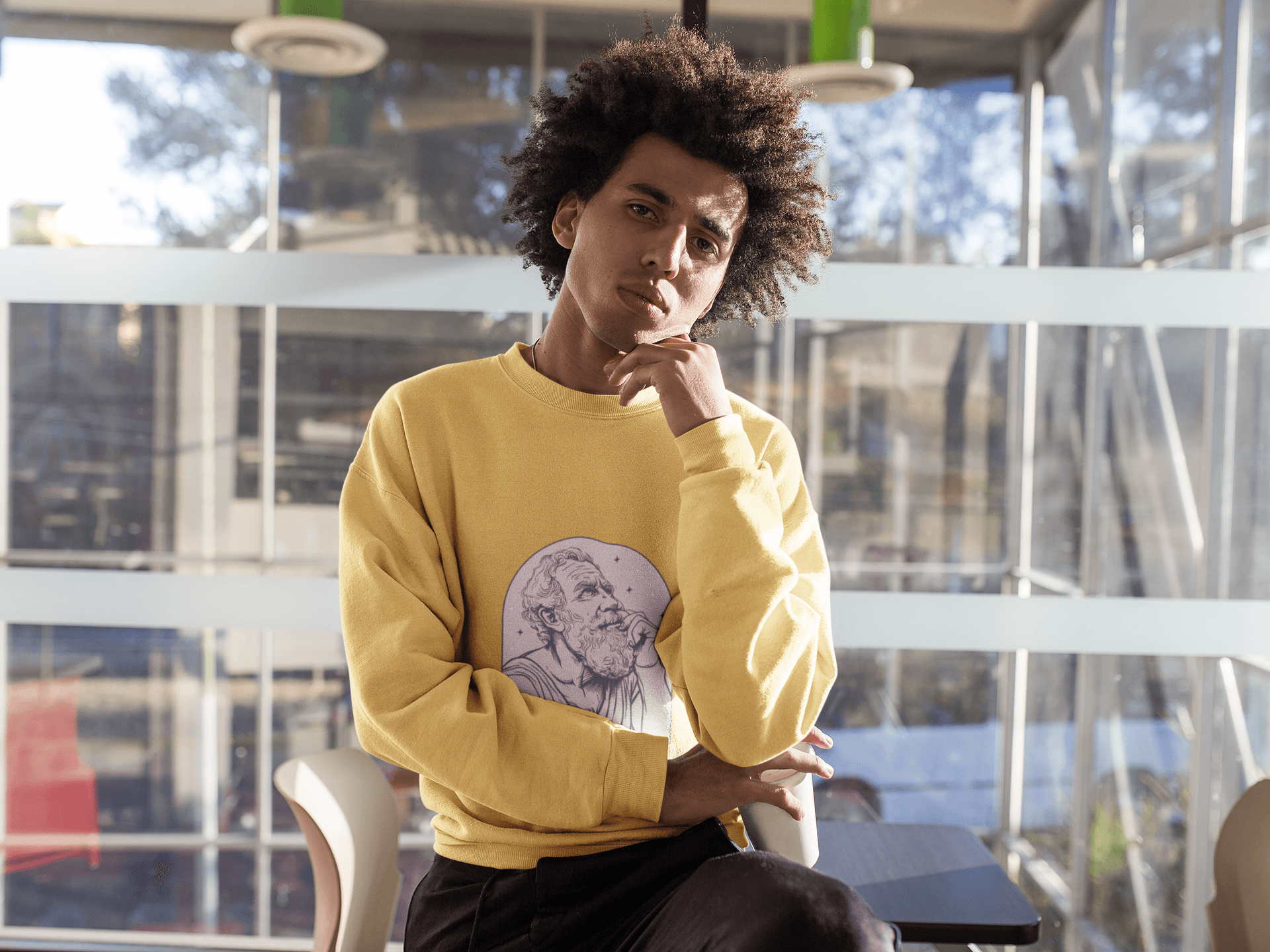 Epictetus Men's Sweatshirt - Lyssian