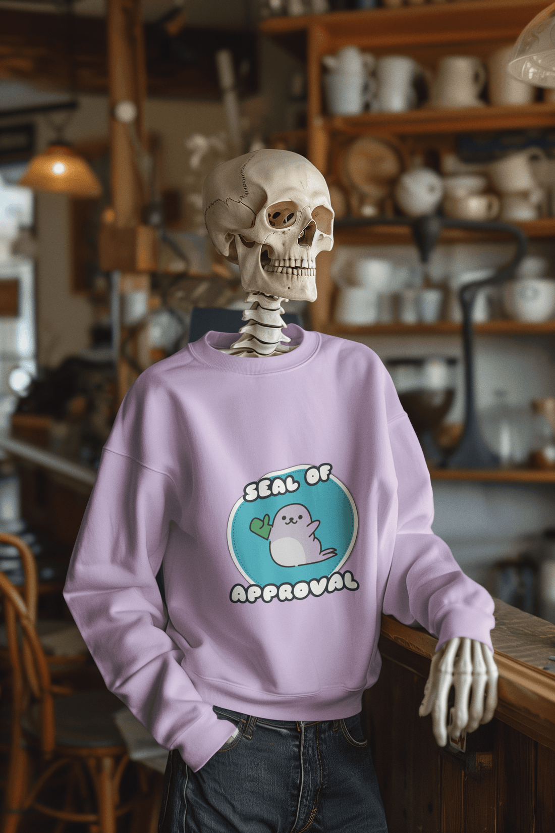 Seal of Approval Men's Sweatshirt - Lyssian