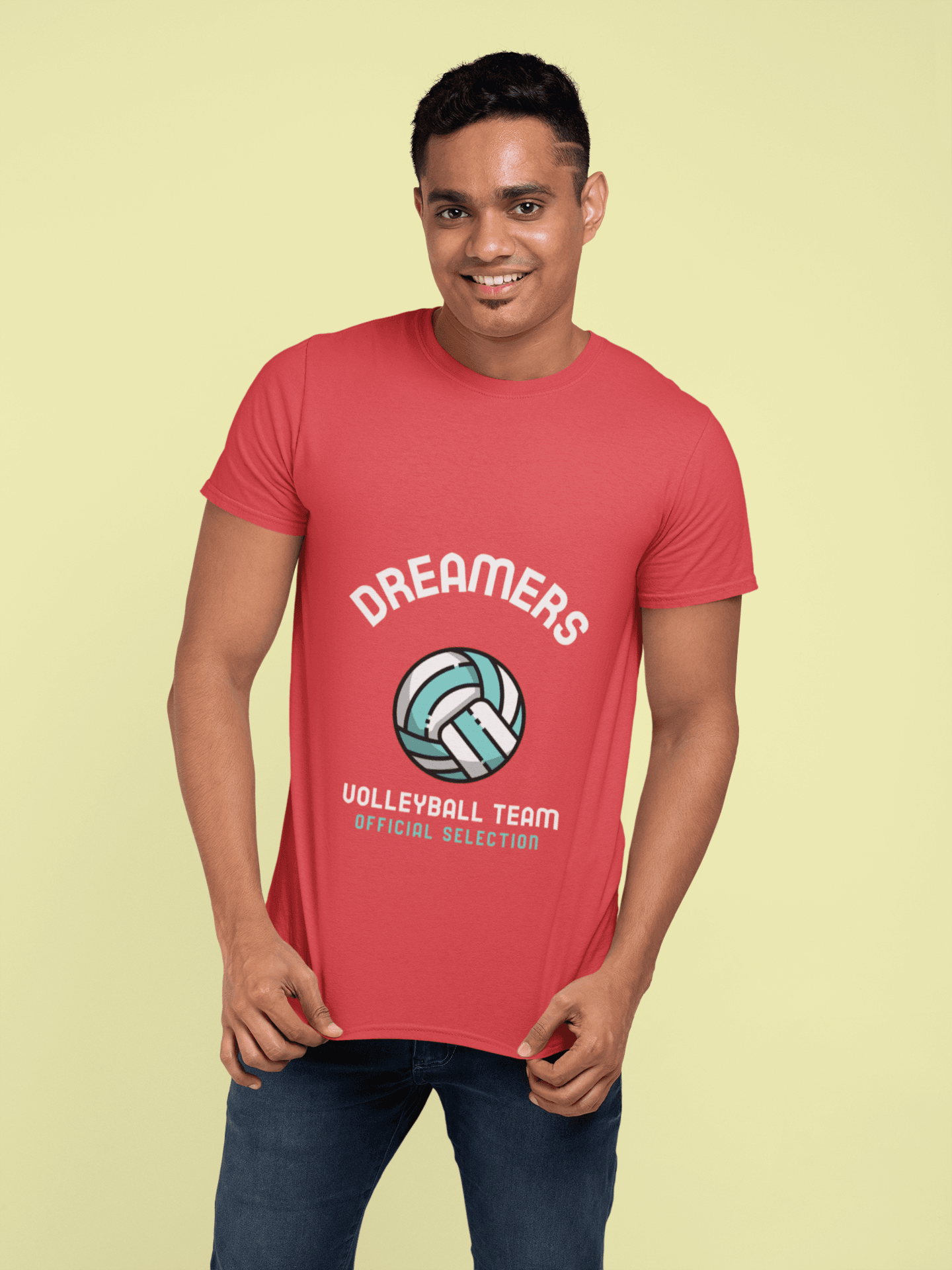 Dreamers Male Round Neck Half Sleeve T-shirt - Lyssian