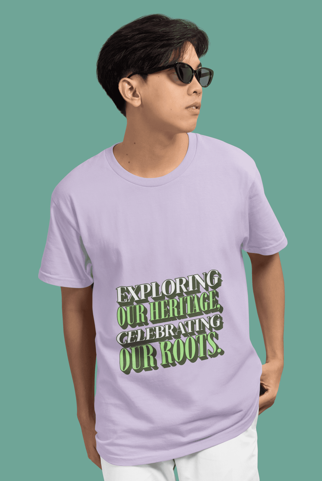 Celebrating Roots Men's Oversized T-shirt - Lyssian
