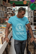 Brooke University Male Round Neck Half Sleeve T-shirt - Lyssian