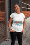 Beams Women's Round Neck Half Sleeve T-shirt - Lyssian