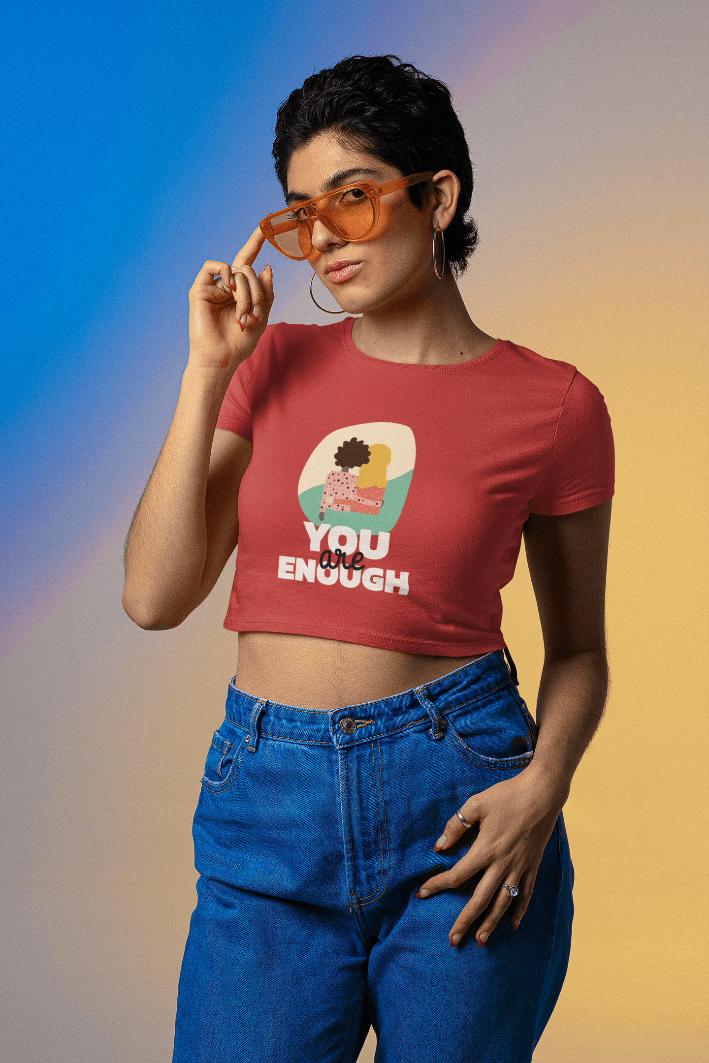 Enough Women's Crop Top - Lyssian