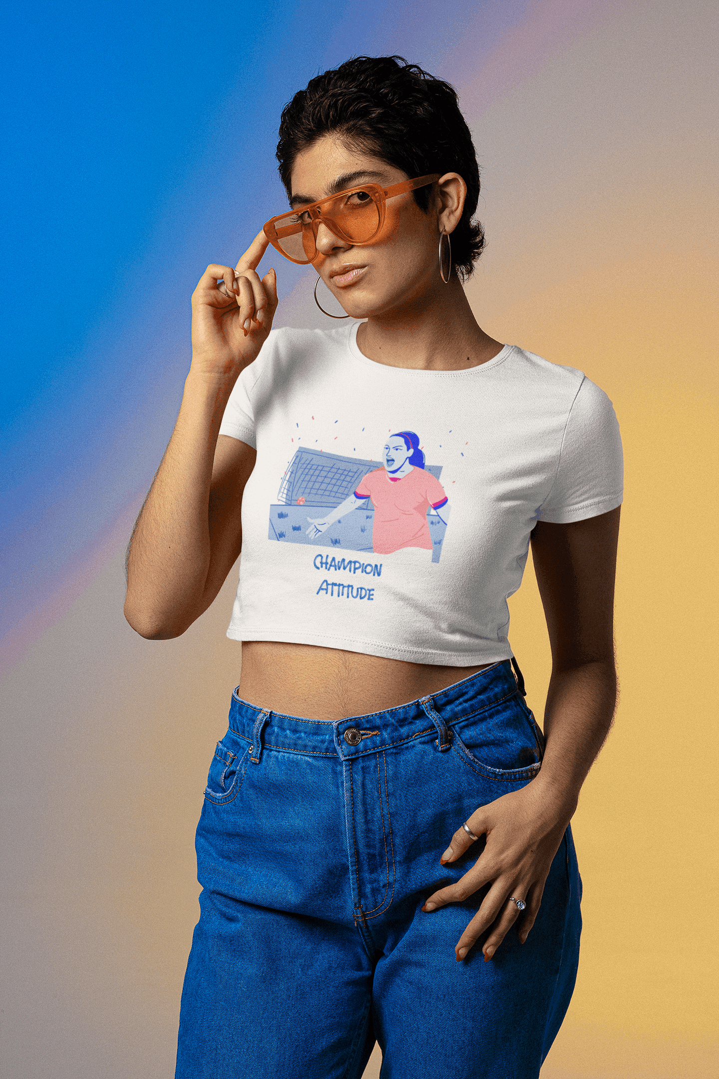 Champion Attitude Women's Crop Top - Lyssian