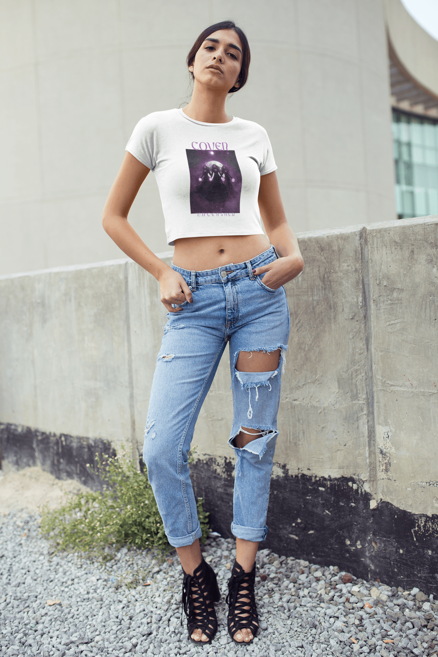 Coven Women's Crop Top - Lyssian