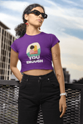 Enough Women's Crop Top - Lyssian