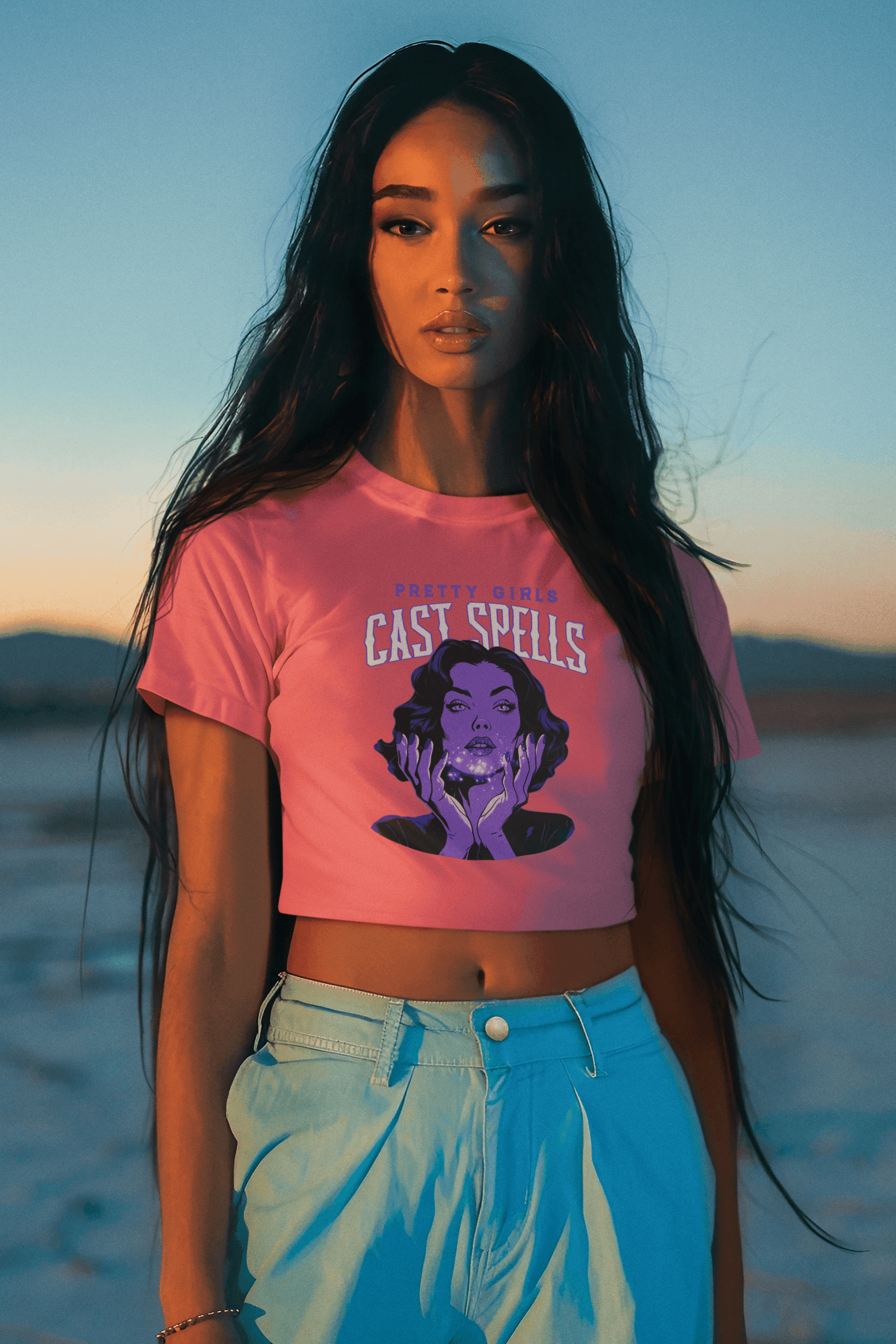 Cast Spells Women's Crop Top - Lyssian
