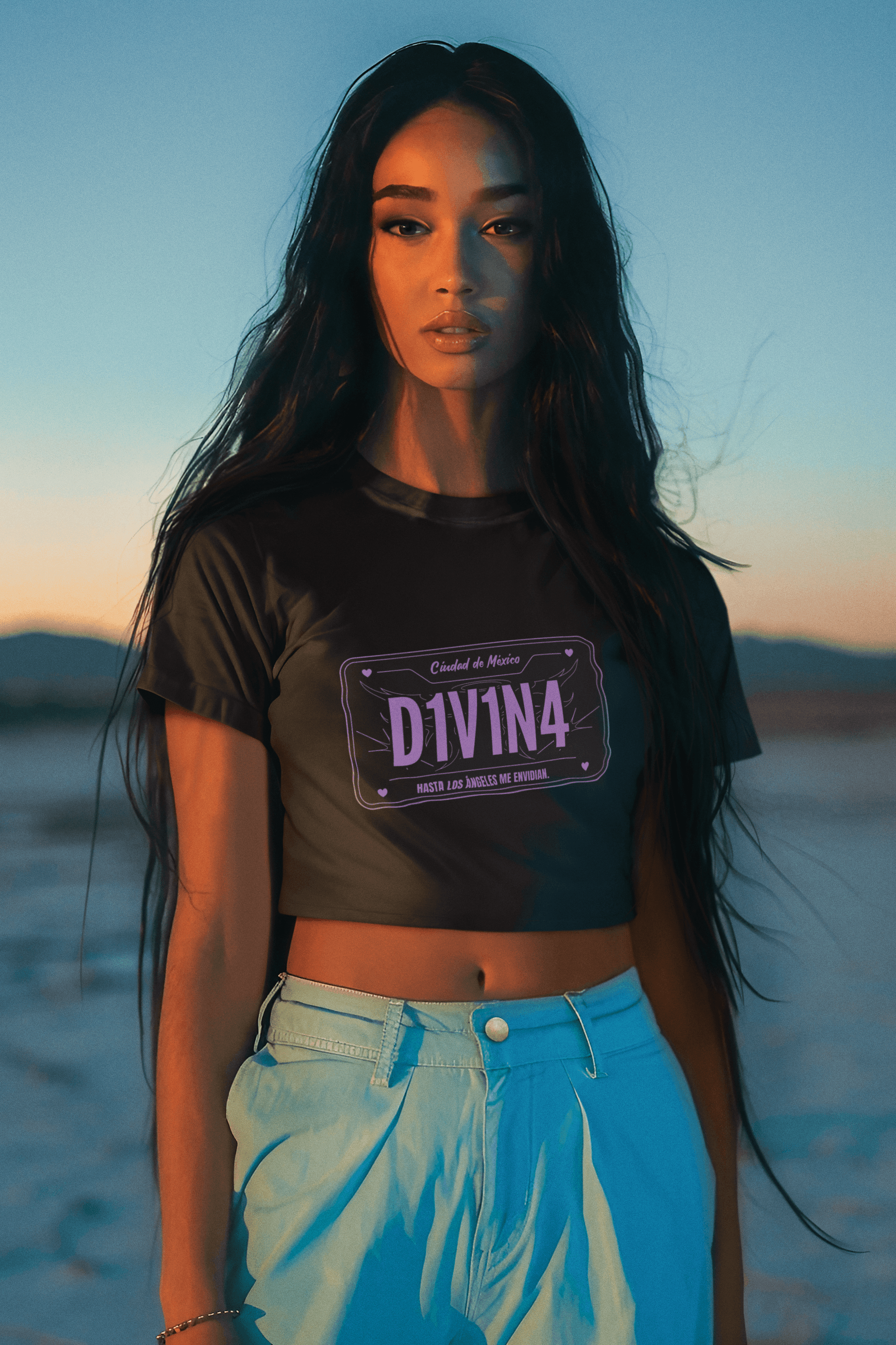 Divine Women's Crop Top - Lyssian