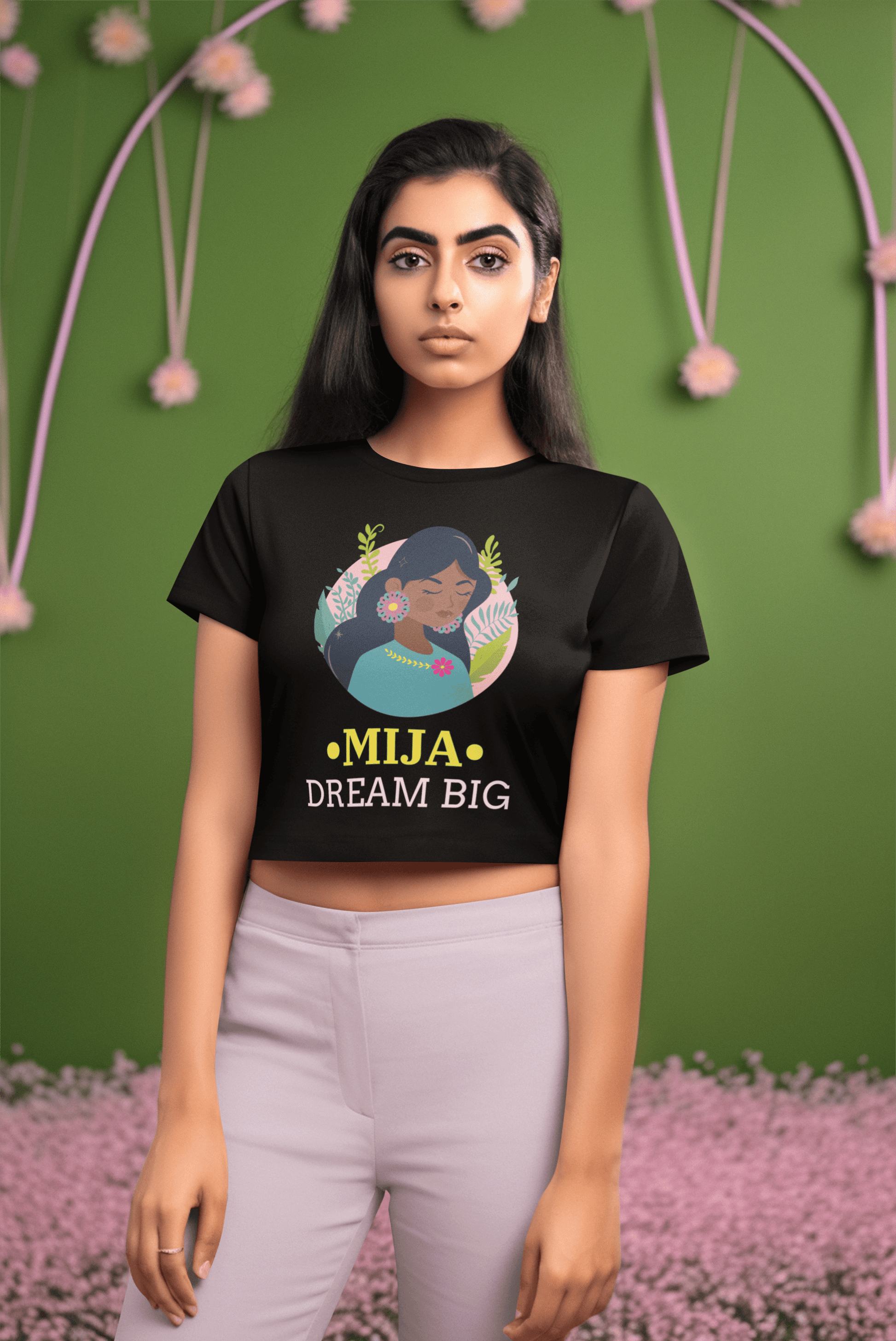 Dream Big Women's Crop Top - Lyssian