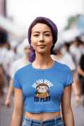 Dare to Play Women's Crop Top - Lyssian