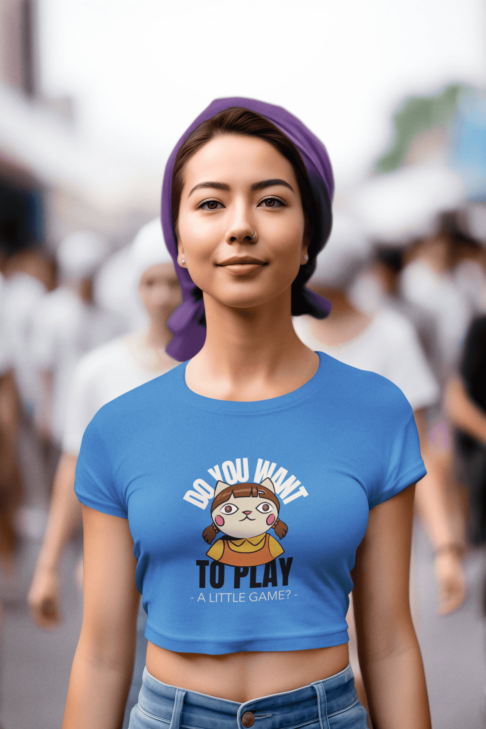 Dare to Play Women's Crop Top - Lyssian