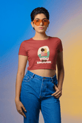 Enough Women's Crop Top - Lyssian
