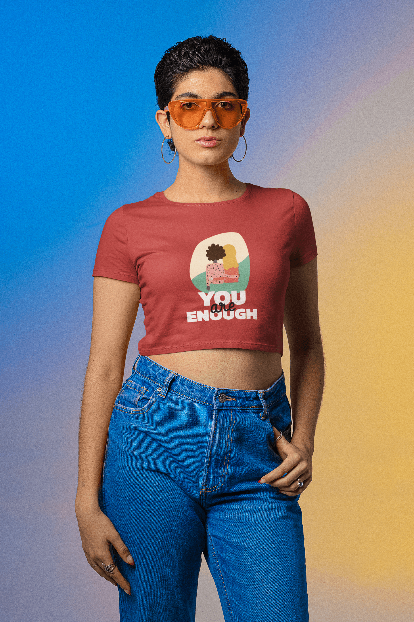 Enough Women's Crop Top - Lyssian