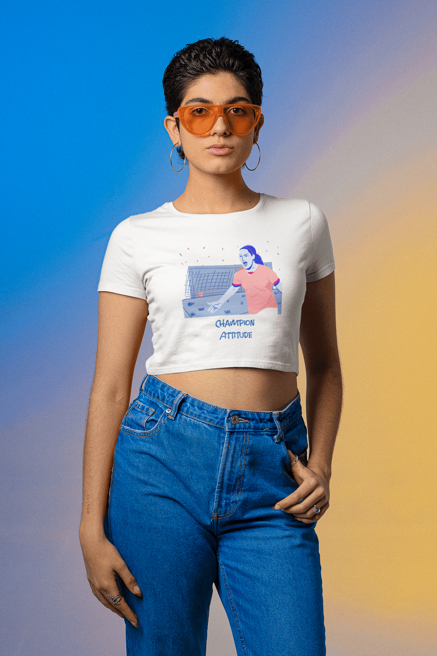 Champion Attitude Women's Crop Top - Lyssian