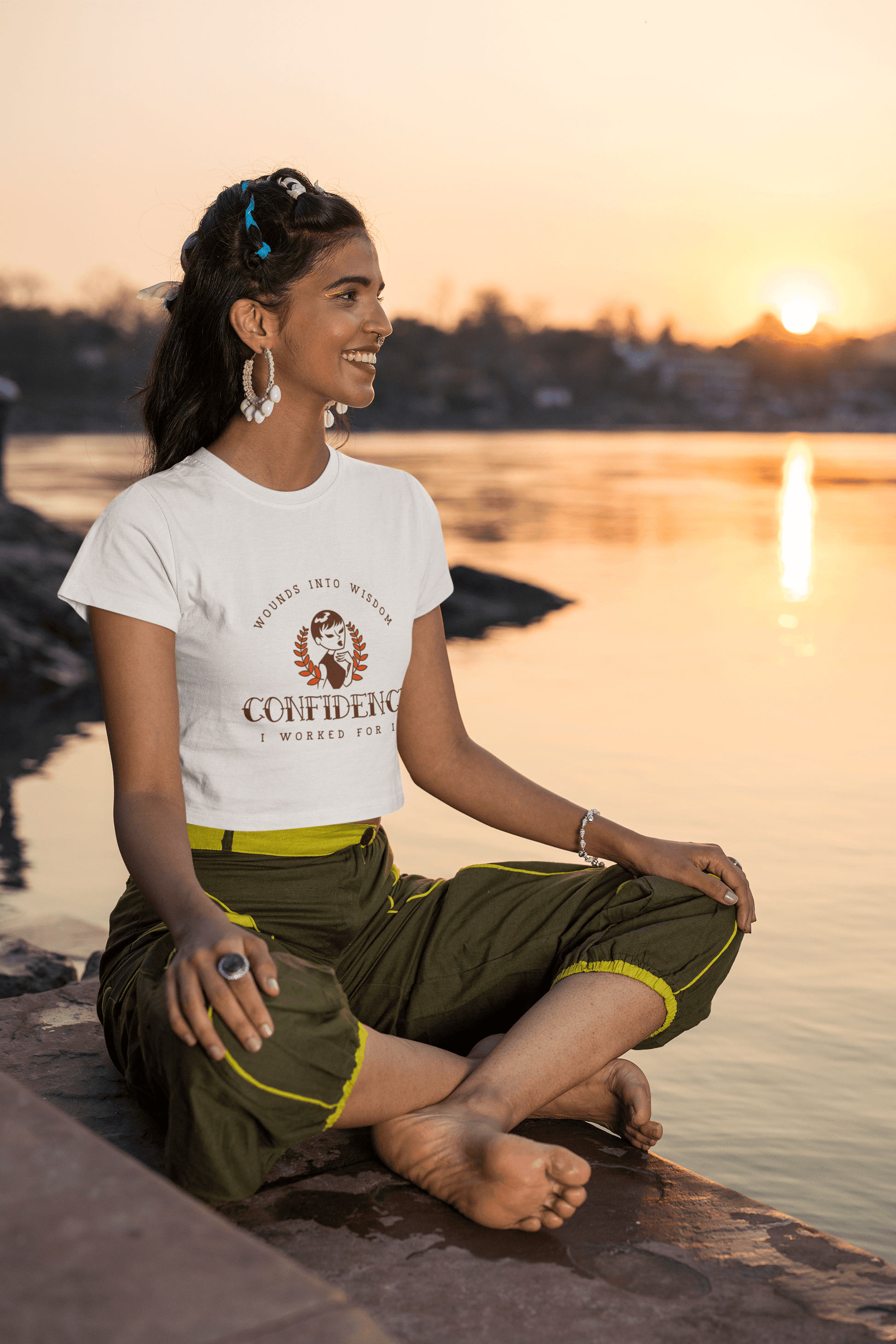 Confidence Women's Crop Top - Lyssian