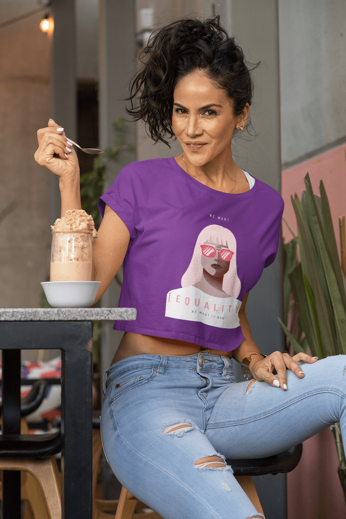 Equality Women's Crop Top - Lyssian