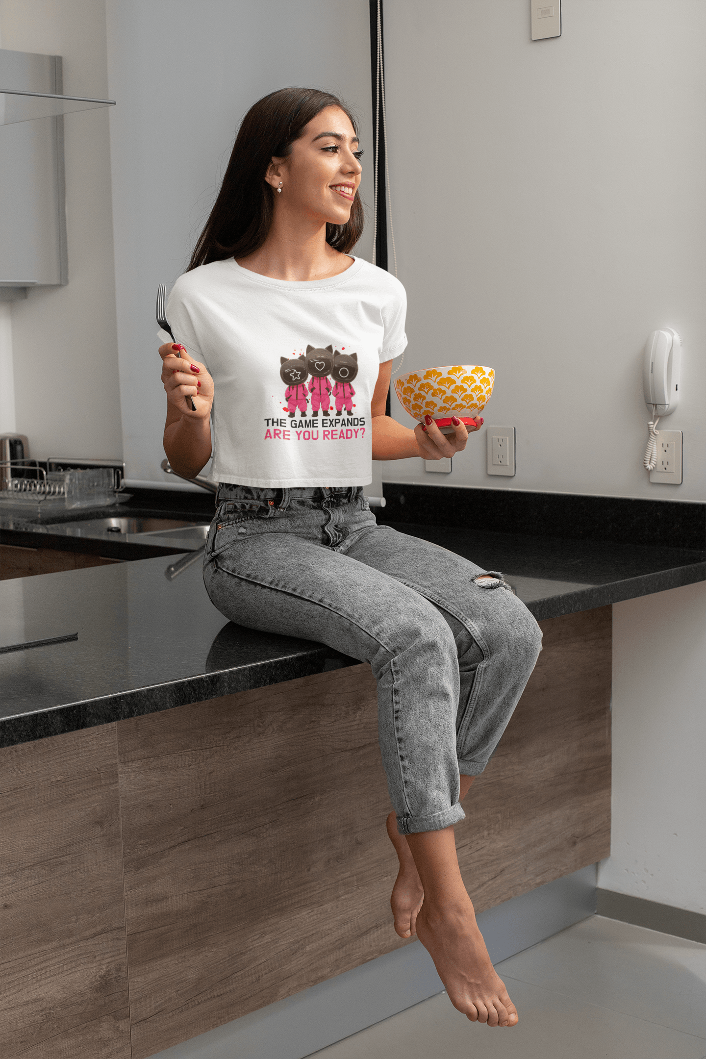 Are You Ready Women's Crop Top - Lyssian
