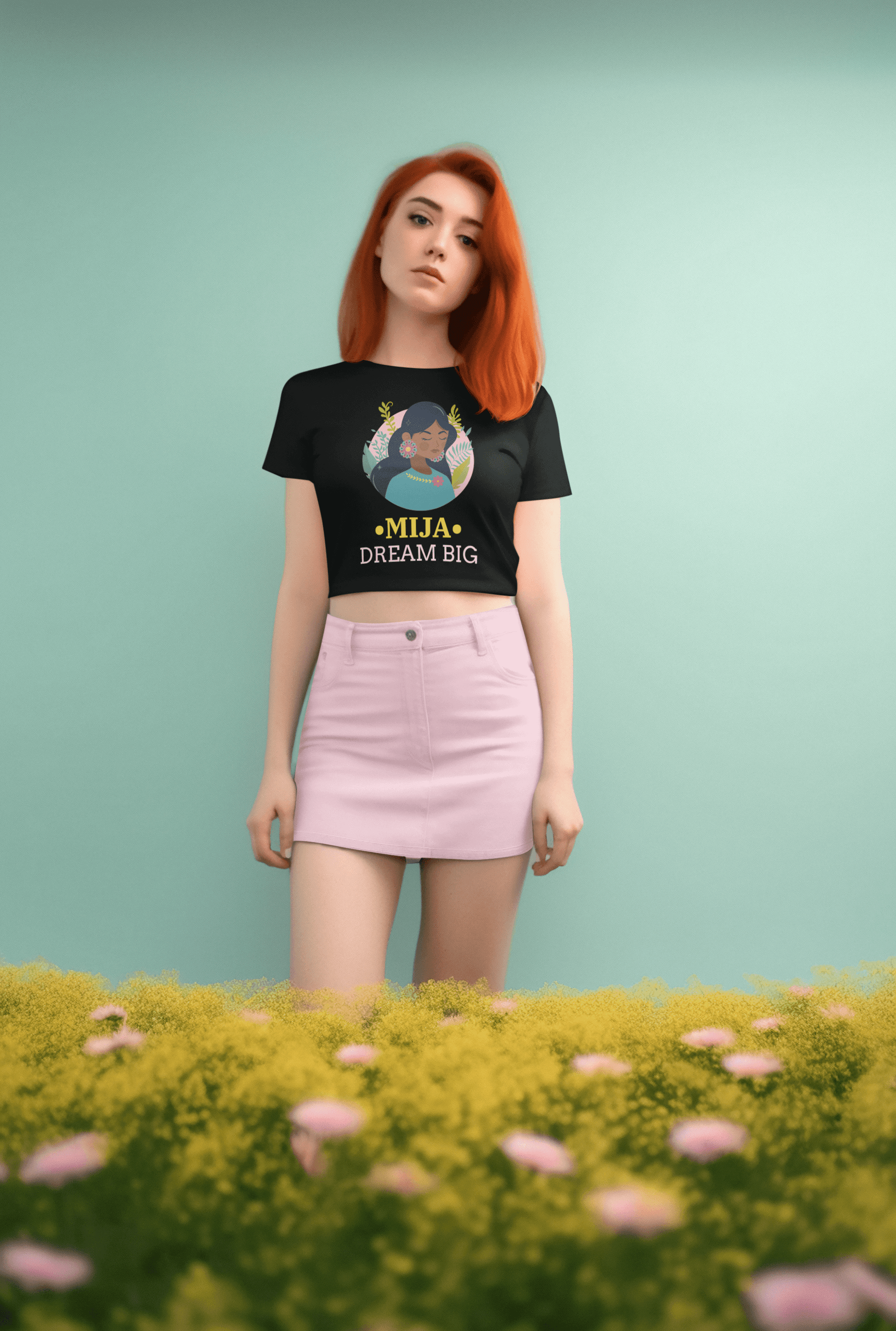 Dream Big Women's Crop Top - Lyssian