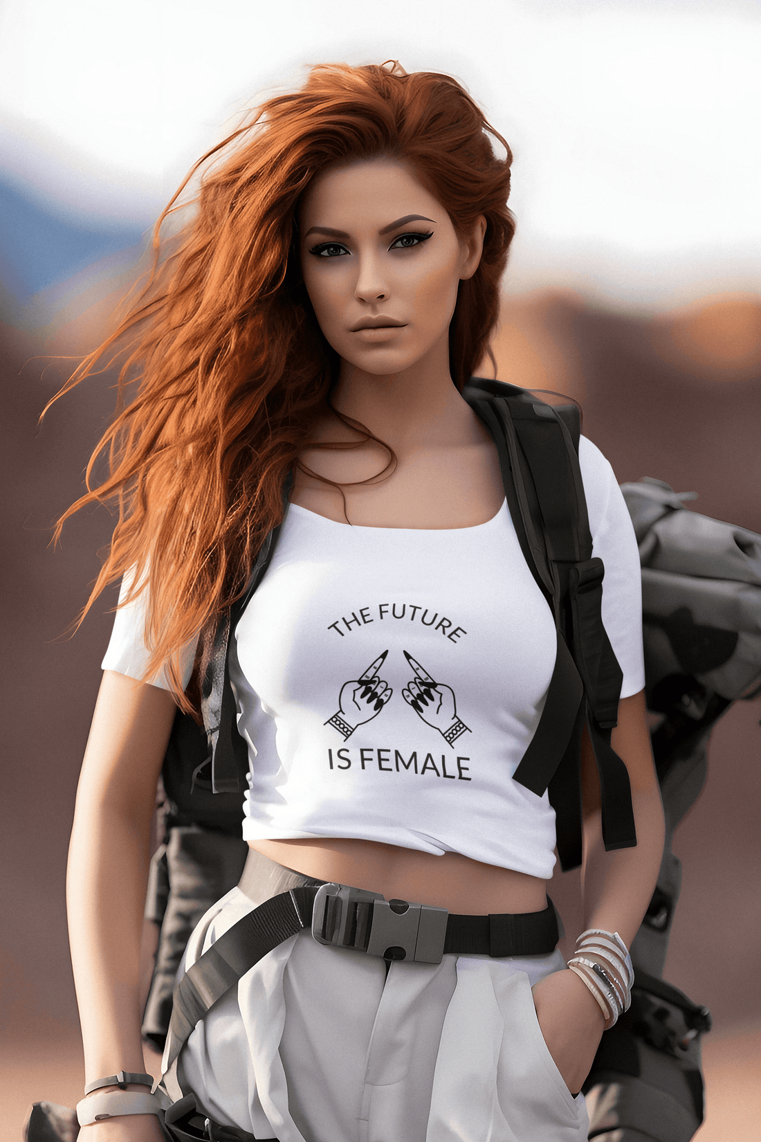 Future Women's Crop Top - Lyssian