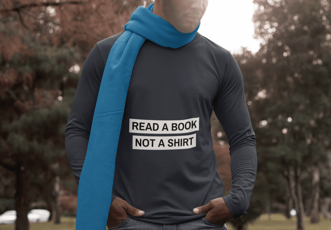 Read Male Round Neck Full Sleeve T-shirt - Lyssian