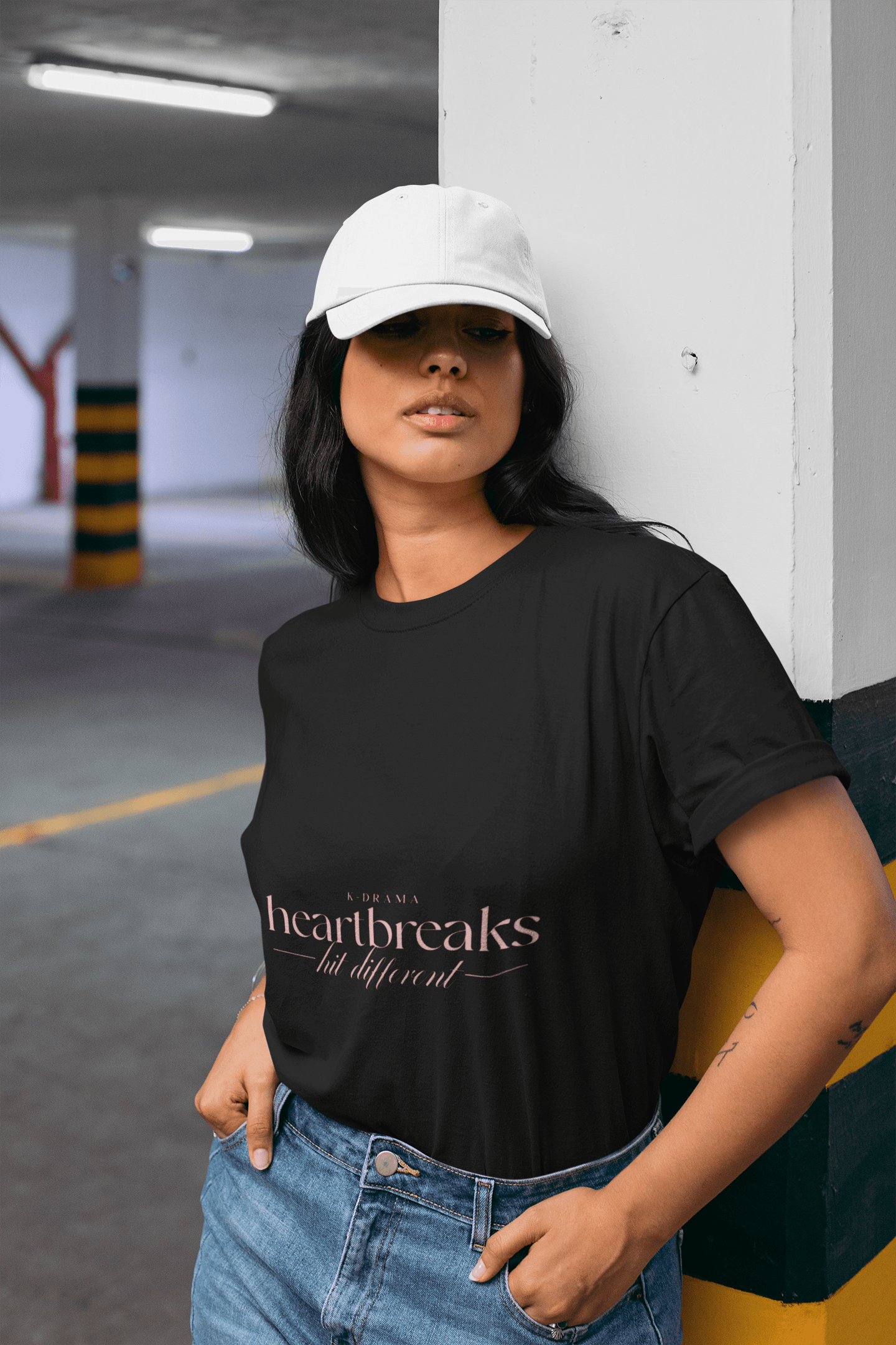 Different Women's Round Neck Half Sleeve T-shirt - Lyssian