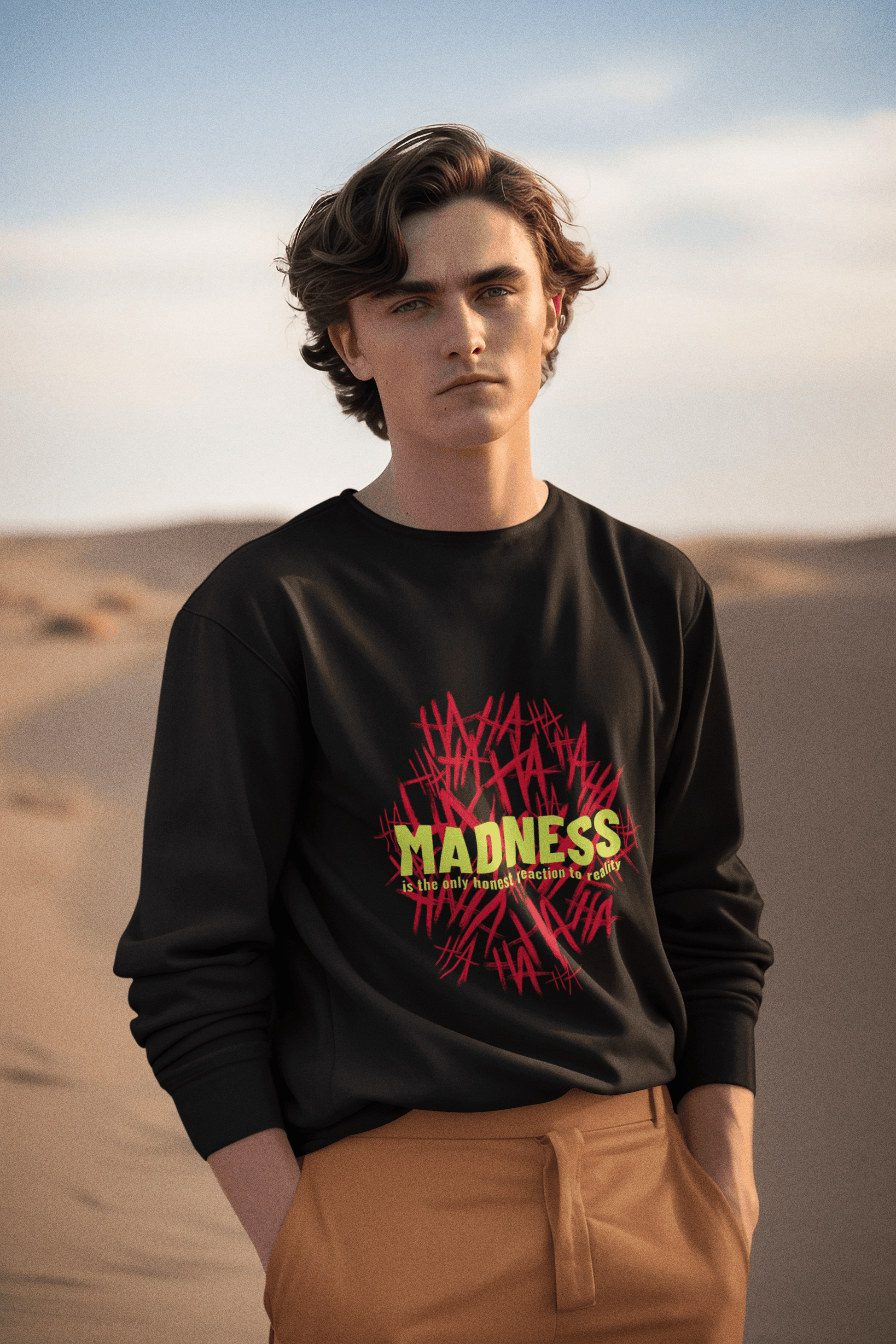 Madness Men's Sweatshirt - Lyssian
