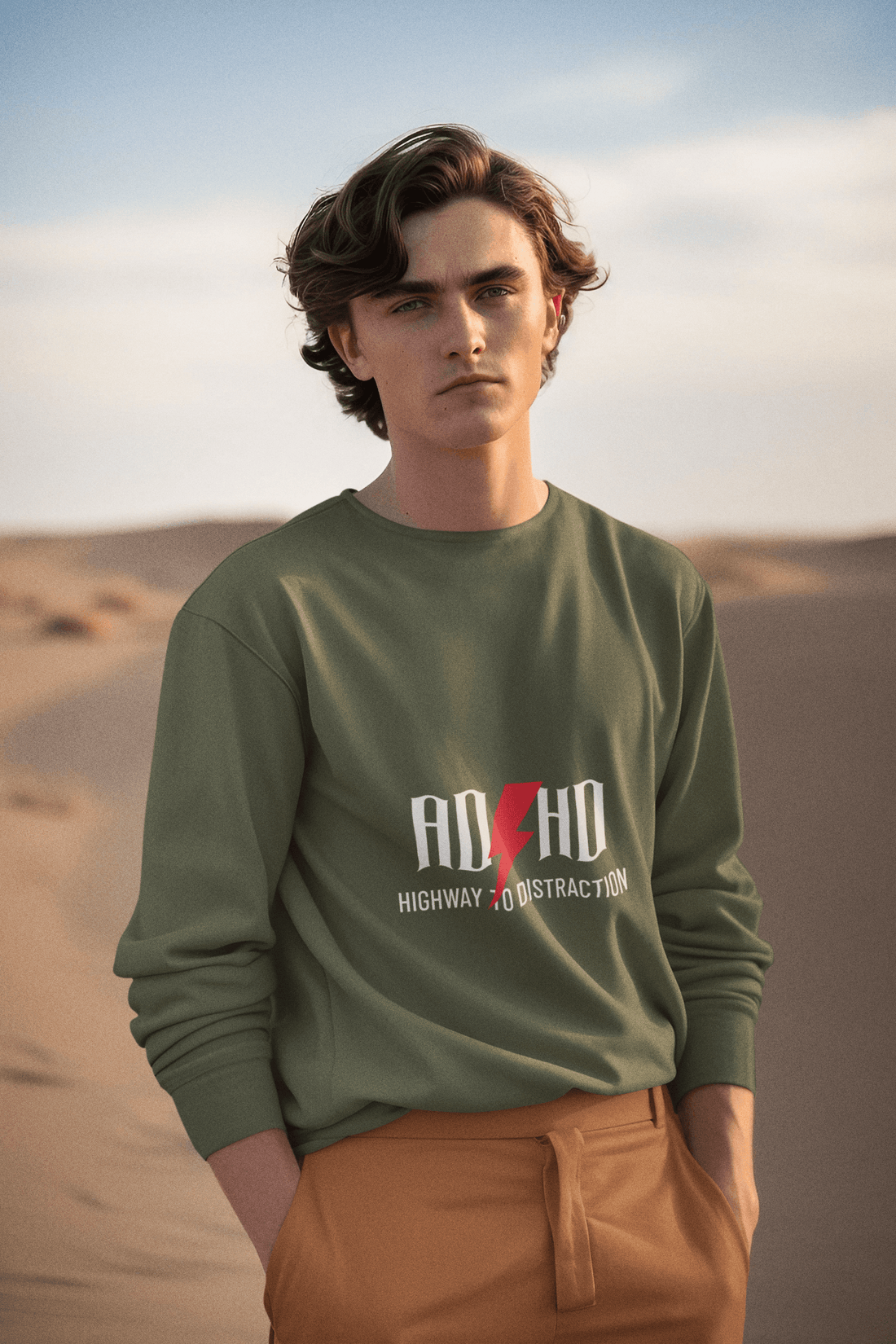 ADHD Men's Sweatshirt - Lyssian