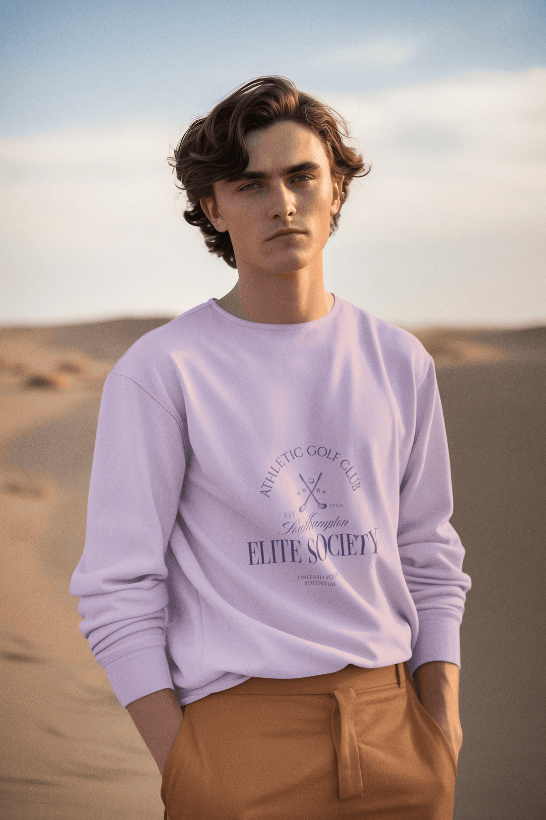 Elite Society Men's Sweatshirt - Lyssian