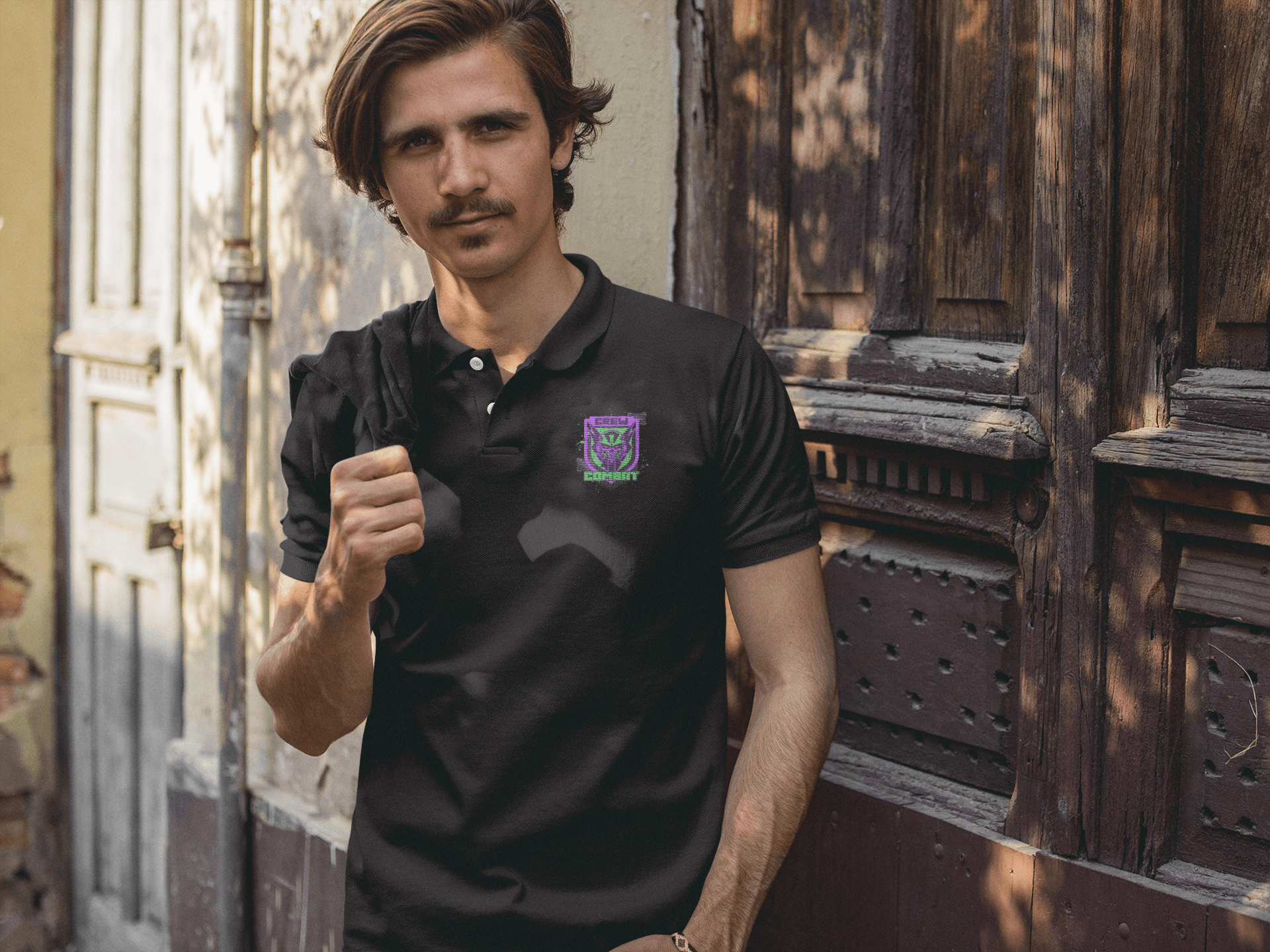 Crew Combat Men's Polo T-shirt - Lyssian