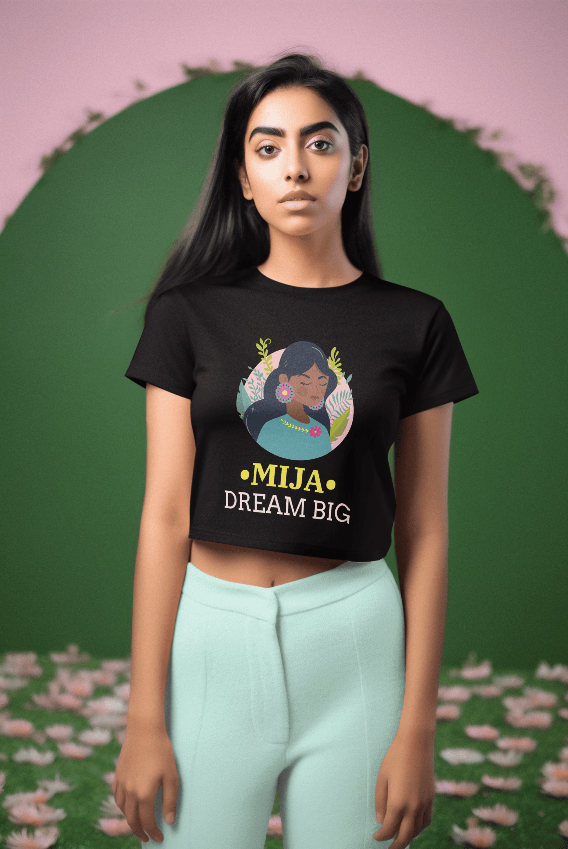 Dream Big Women's Crop Top - Lyssian