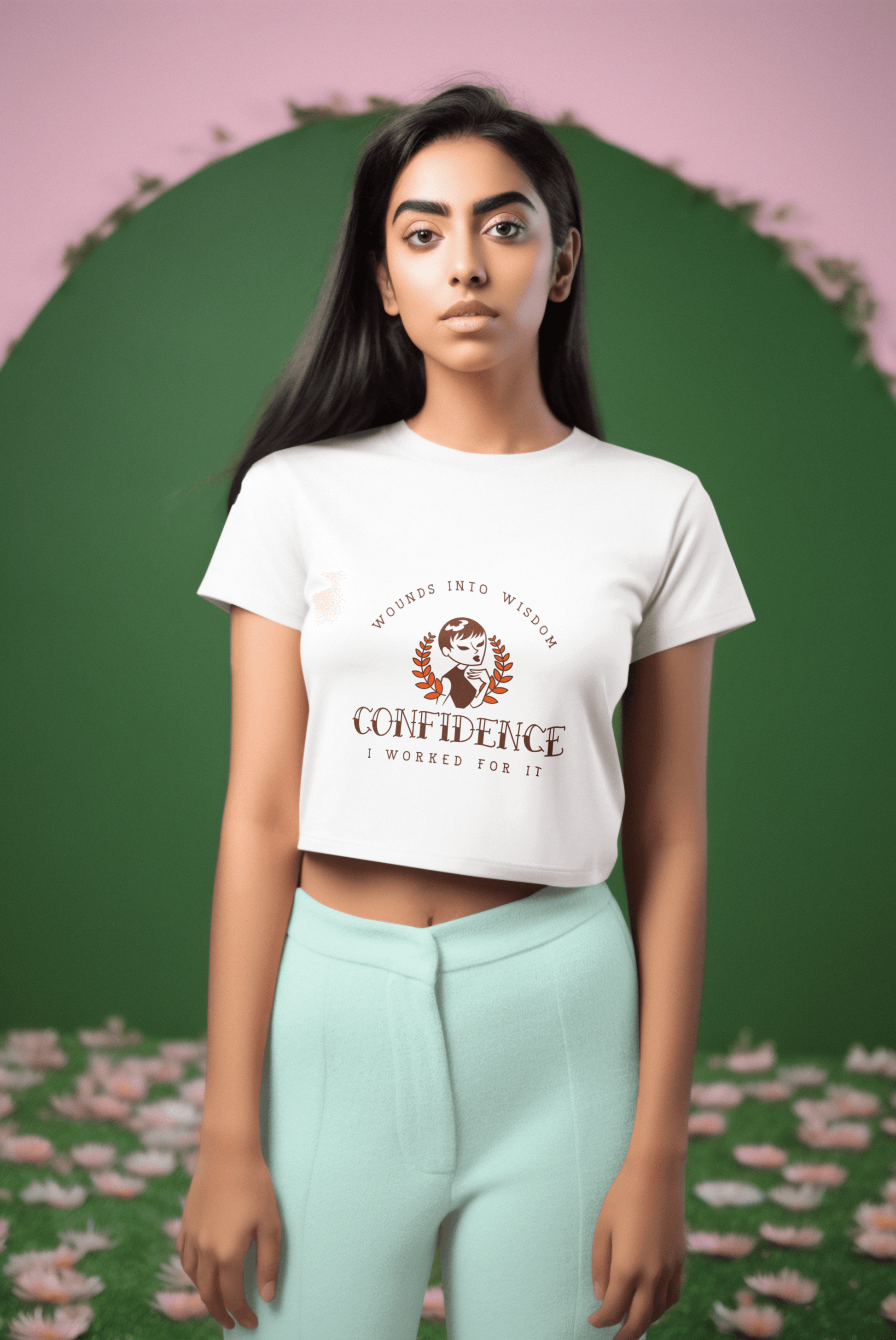 Confidence Women's Crop Top - Lyssian