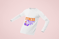 Stress Male Round Neck Full Sleeve T-shirt - Lyssian