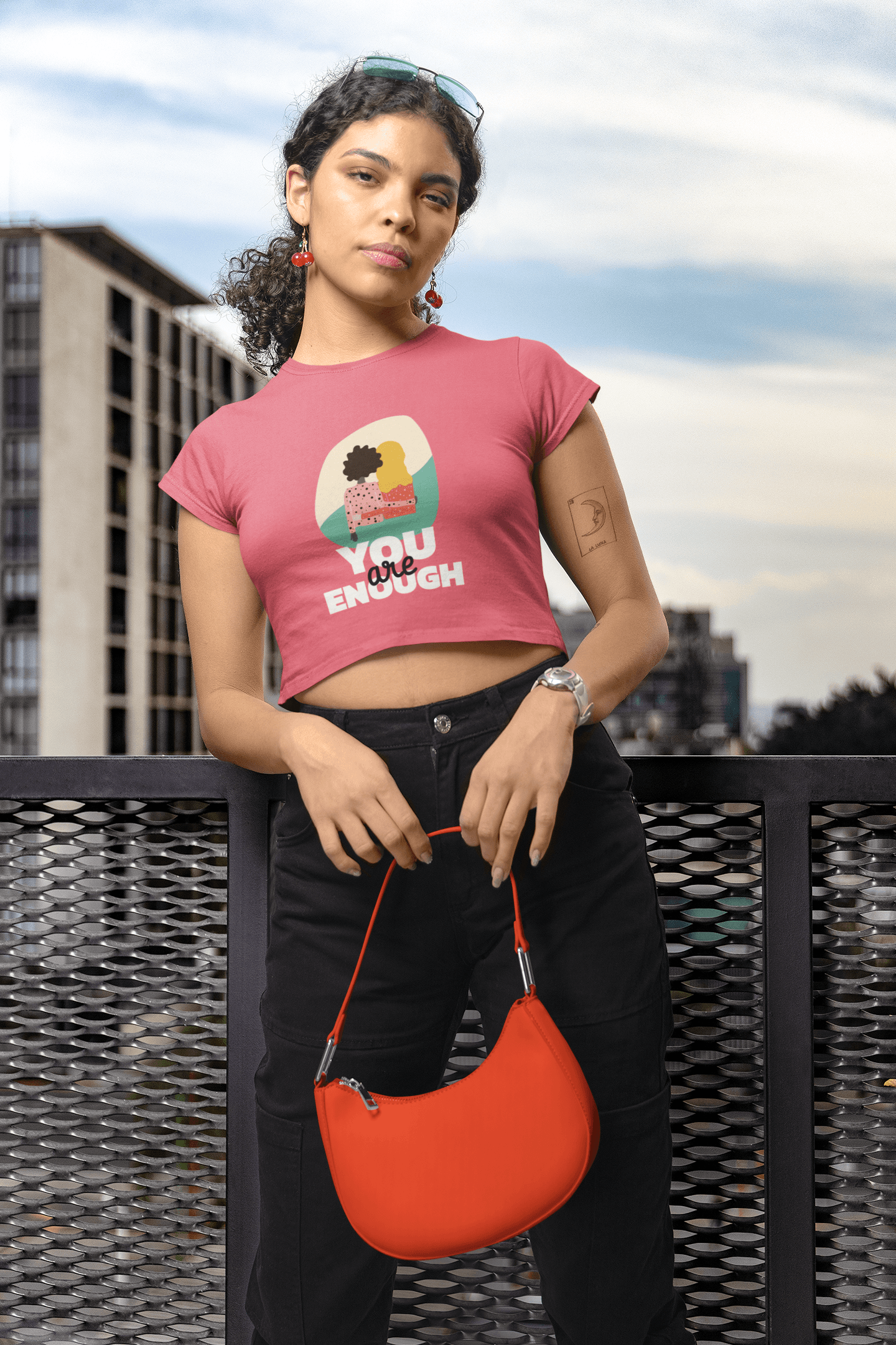 Enough Women's Crop Top - Lyssian