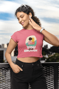 Enough Women's Crop Top - Lyssian