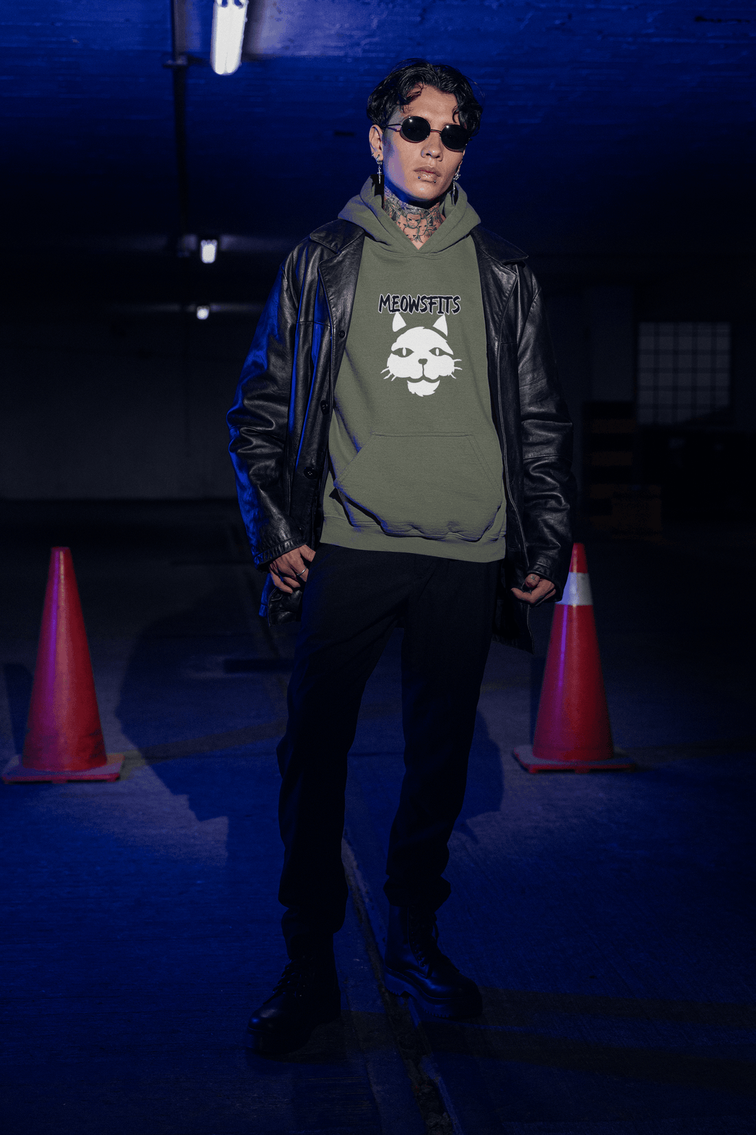 Meowsfit Men's Hoodie - Lyssian
