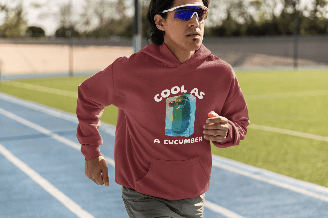 Cool Cucumber Men's Hoodie - Lyssian
