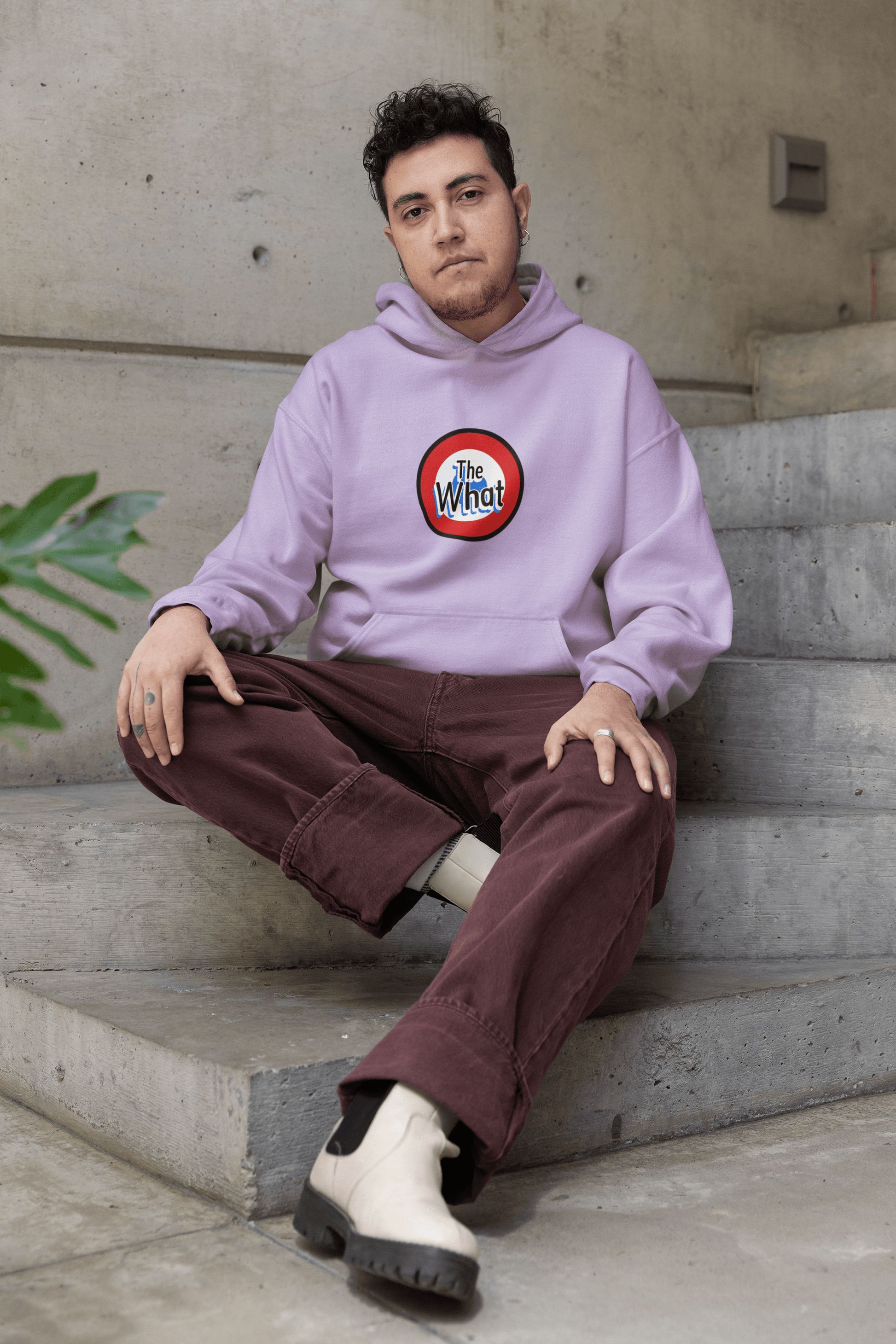 The What Men's Hoodie - Lyssian