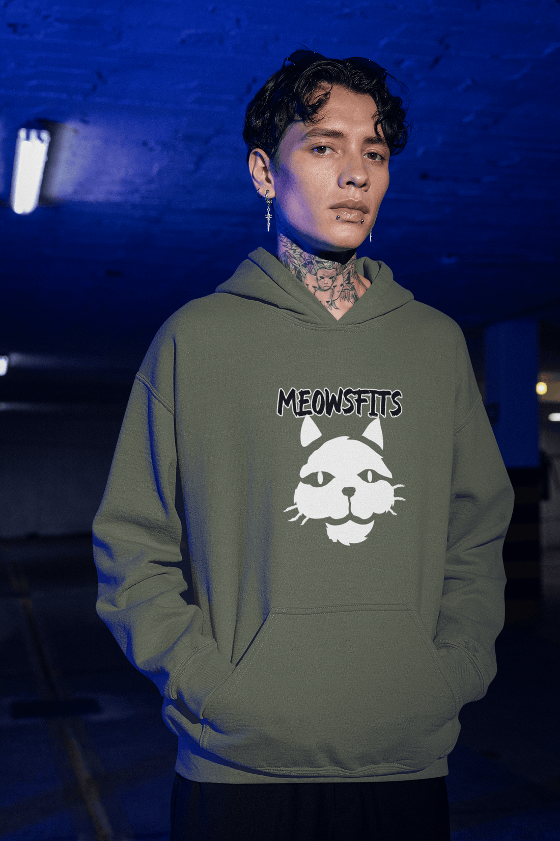 Meowsfit Men's Hoodie - Lyssian