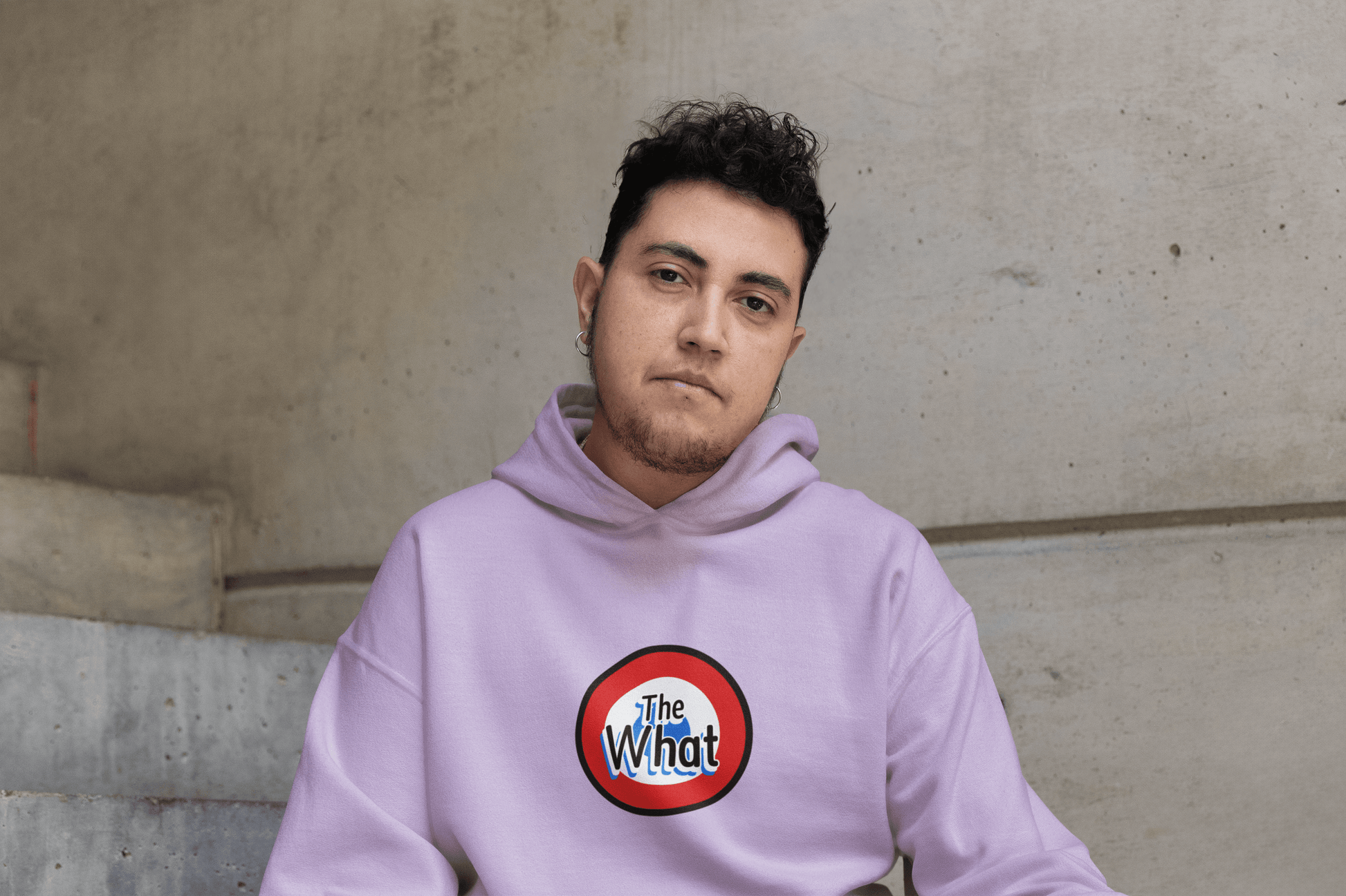 The What Men's Hoodie - Lyssian