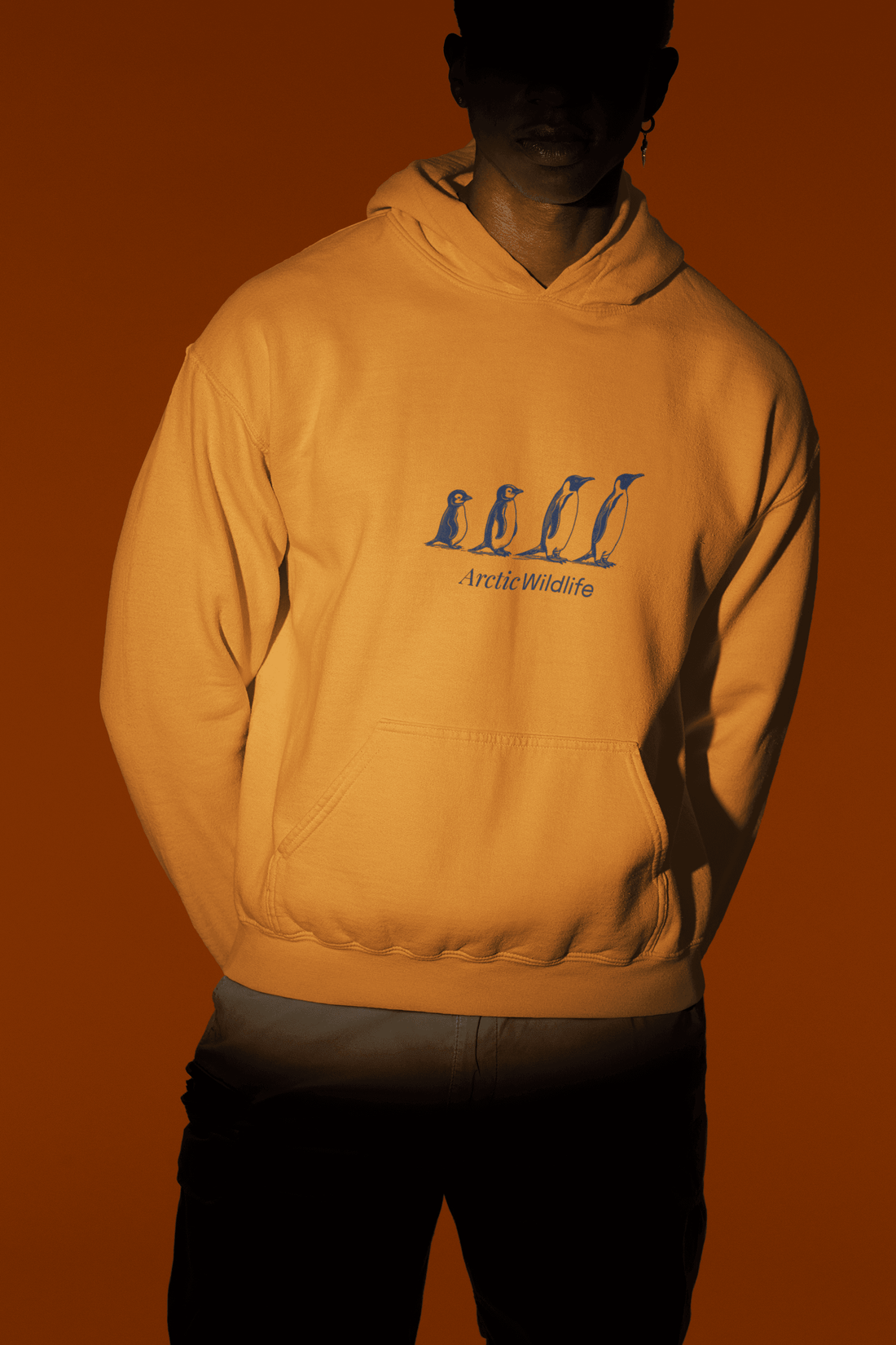Antarctic Wildlife Men's Hoodie - Lyssian